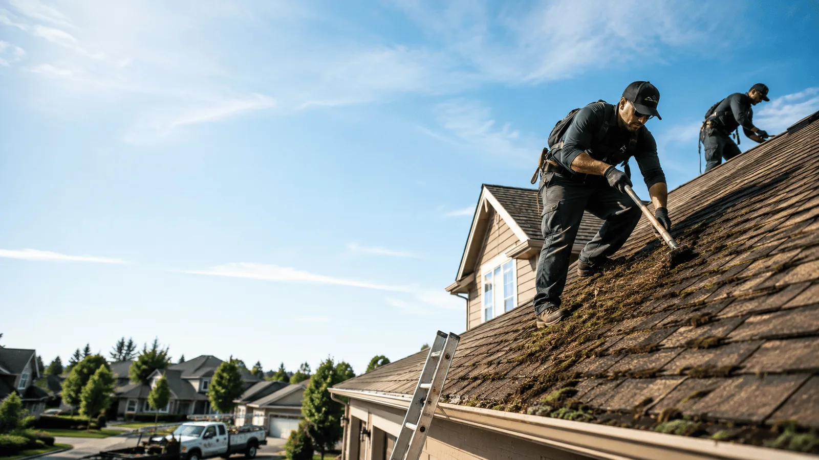 Roof Moss Removal in Cuddy, PA near me